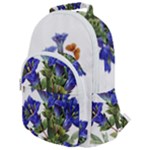 Vintage-blume-kunst-clipart-16307836606qy-removebg-preview Rounded Multi Pocket Backpack