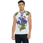 Vintage-blume-kunst-clipart-16307836606qy-removebg-preview Men s Raglan Cap Sleeve Tee