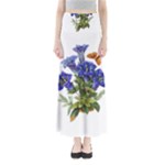 Vintage-blume-kunst-clipart-16307836606qy-removebg-preview Full Length Maxi Skirt