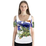 Vintage-blume-kunst-clipart-16307836606qy-removebg-preview Butterfly Sleeve Cutout Tee 