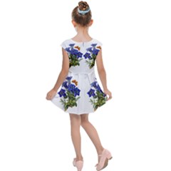 Kids  Cap Sleeve Dress 
