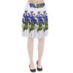 Vintage-blume-kunst-clipart-16307836606qy-removebg-preview Pleated Skirt