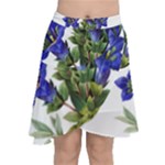 Vintage-blume-kunst-clipart-16307836606qy-removebg-preview Chiffon Wrap Front Skirt