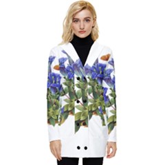Button Up Hooded Coat  