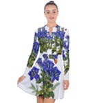Vintage-blume-kunst-clipart-16307836606qy-removebg-preview Long Sleeve Panel Dress