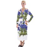 Vintage-blume-kunst-clipart-16307836606qy-removebg-preview Velvet Maxi Wrap Dress