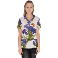 Women s V-Neck Scrub Top 