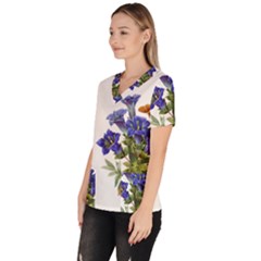 Women s V-Neck Scrub Top 