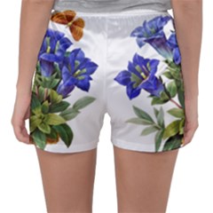 Women s Satin Sleepwear Shorts 
