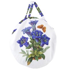Giant Round Zipper Tote 