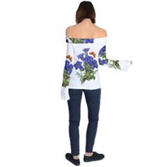 Off Shoulder Long Sleeve Top 
