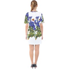 Sixties Short Sleeve Mini Dress 