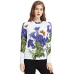 Vintage-blume-kunst-clipart-16307836606qy-removebg-preview Women s Long Sleeve Rash Guard