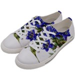 Vintage-blume-kunst-clipart-16307836606qy-removebg-preview Men s Low Top Canvas Sneakers