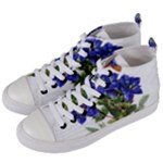 Vintage-blume-kunst-clipart-16307836606qy-removebg-preview Women s Mid-Top Canvas Sneakers