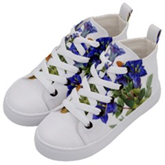 Kids  Mid-Top Canvas Sneakers 