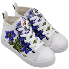 Kids  Mid-Top Canvas Sneakers 