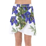Vintage-blume-kunst-clipart-16307836606qy-removebg-preview Wrap Front Skirt
