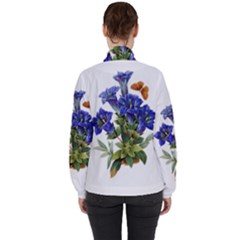 Women s High Neck Windbreaker 