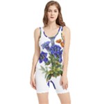 Vintage-blume-kunst-clipart-16307836606qy-removebg-preview Women s Wrestling Singlet