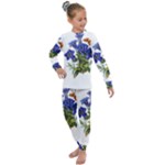 Vintage-blume-kunst-clipart-16307836606qy-removebg-preview Kids  Long Sleeve Set 