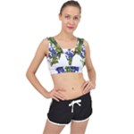 Vintage-blume-kunst-clipart-16307836606qy-removebg-preview V-Back Sports Bra