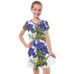 Vintage-blume-kunst-clipart-16307836606qy-removebg-preview Kids  Cross Web Dress