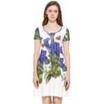 Vintage-blume-kunst-clipart-16307836606qy-removebg-preview Inside Out Cap Sleeve Dress