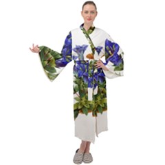 Maxi Velvet Kimono 