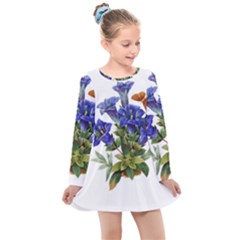 Kids  Long Sleeve Dress 