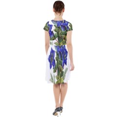 Cap Sleeve Midi Dress 
