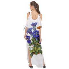 Maxi Chiffon Cover Up Dress 