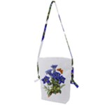 Vintage-blume-kunst-clipart-16307836606qy-removebg-preview Folding Shoulder Bag