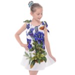 Vintage-blume-kunst-clipart-16307836606qy-removebg-preview Kids  Tie Up Tunic Dress