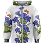 Vintage-blume-kunst-clipart-16307836606qy-removebg-preview Kids  Zipper Hoodie Without Drawstring