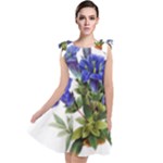 Vintage-blume-kunst-clipart-16307836606qy-removebg-preview Tie Up Tunic Dress