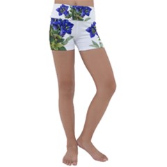 Kids  Lightweight Velour Yoga Shorts 
