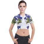 Vintage-blume-kunst-clipart-16307836606qy-removebg-preview Short Sleeve Cropped Jacket