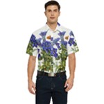 Vintage-blume-kunst-clipart-16307836606qy-removebg-preview Men s Short Sleeve Pocket Shirt 
