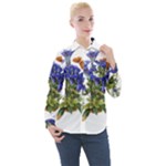 Vintage-blume-kunst-clipart-16307836606qy-removebg-preview Women s Long Sleeve Pocket Shirt
