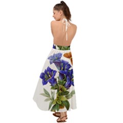 Backless Maxi Beach Dress 