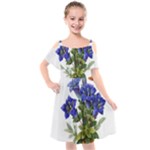 Vintage-blume-kunst-clipart-16307836606qy-removebg-preview Kids  Cut Out Shoulders Chiffon Dress