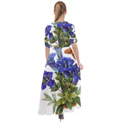 Waist Tie Boho Maxi Dress 