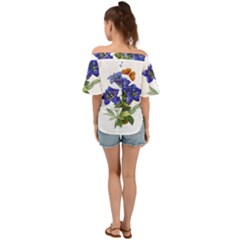 Off Shoulder Short Sleeve Top 