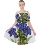 Vintage-blume-kunst-clipart-16307836606qy-removebg-preview Cut Out Shoulders Chiffon Dress