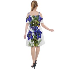 Cut Out Shoulders Dress 