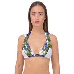 Double Strap Halter Bikini Top 