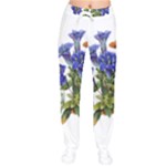 Vintage-blume-kunst-clipart-16307836606qy-removebg-preview Women velvet Drawstring Pants