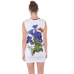 Lace Up Front Bodycon Dress 