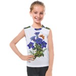 Vintage-blume-kunst-clipart-16307836606qy-removebg-preview Kids  Mesh Tank Top